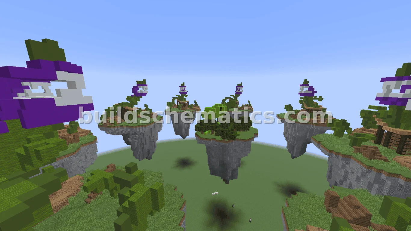 Antus vs Zombas Skywars Map