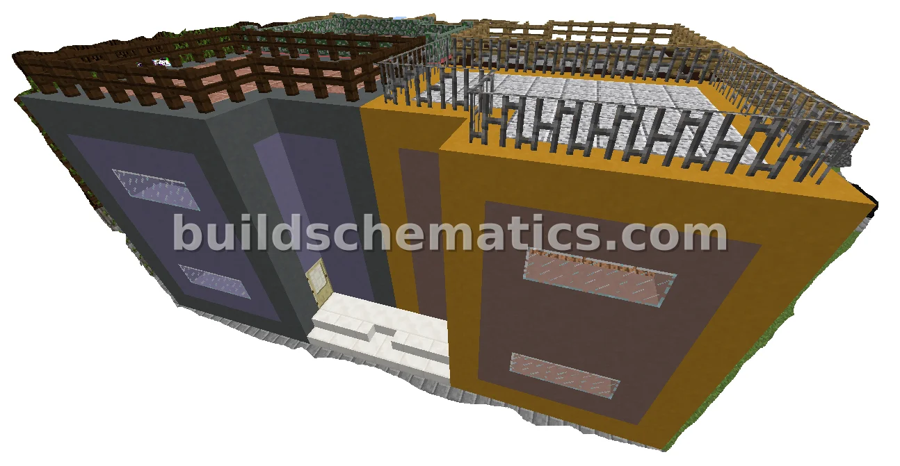 Quadplex House Structure