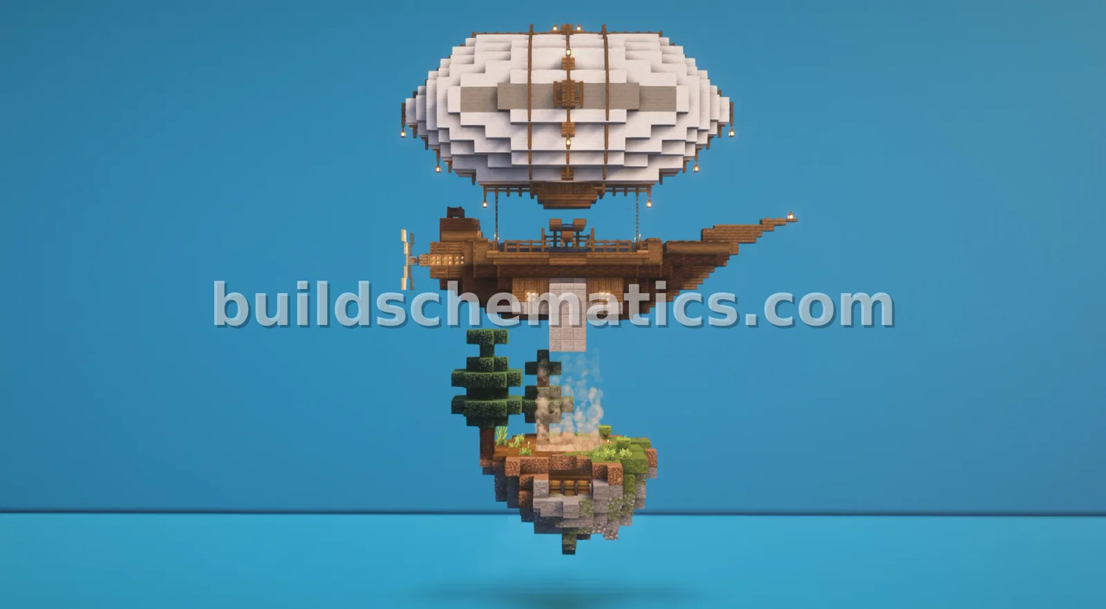 Airship Iron Farm Java Schematic