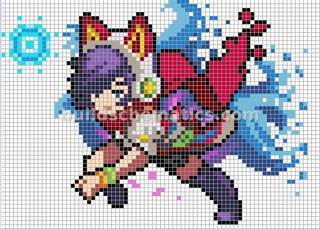 Ahri Arcade Pixel Art — view 3