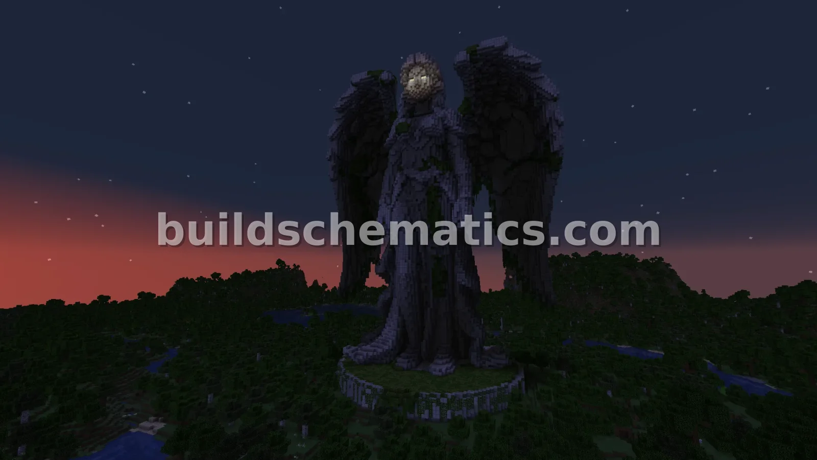 Ancient Angel Statue Build — view 4