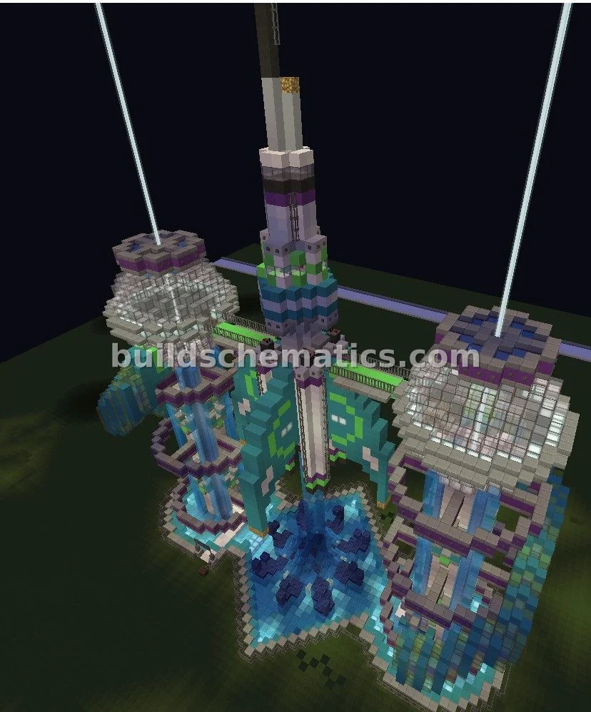 Spiral Space Waterslide — view 2
