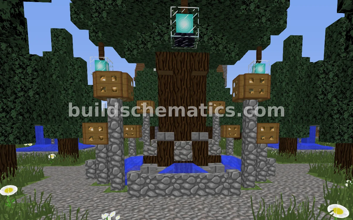 Medieval Village Center — view 2