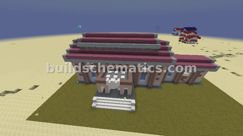 Pokemon Town Hall Building