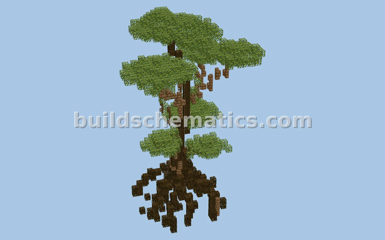 Jungle Tree Minecraft Build