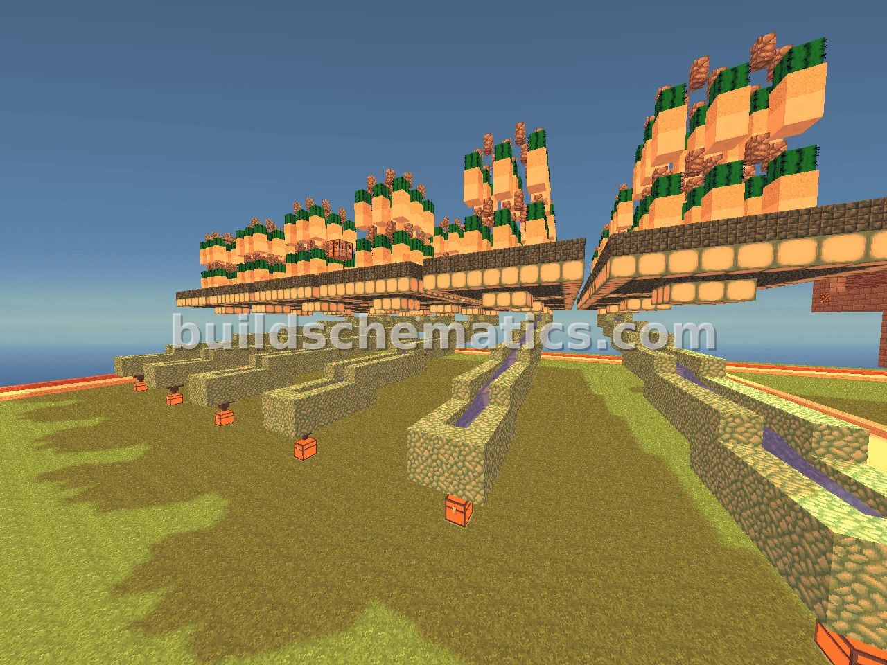 Desert Cactus Farm Structure — view 3
