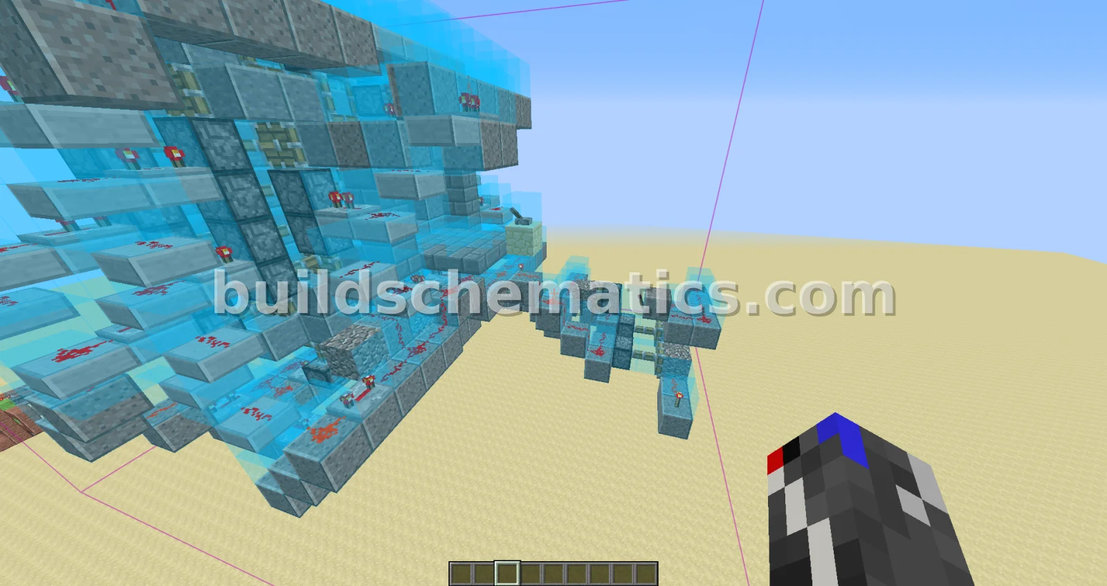 Redstone Spiral Doorway — view 2