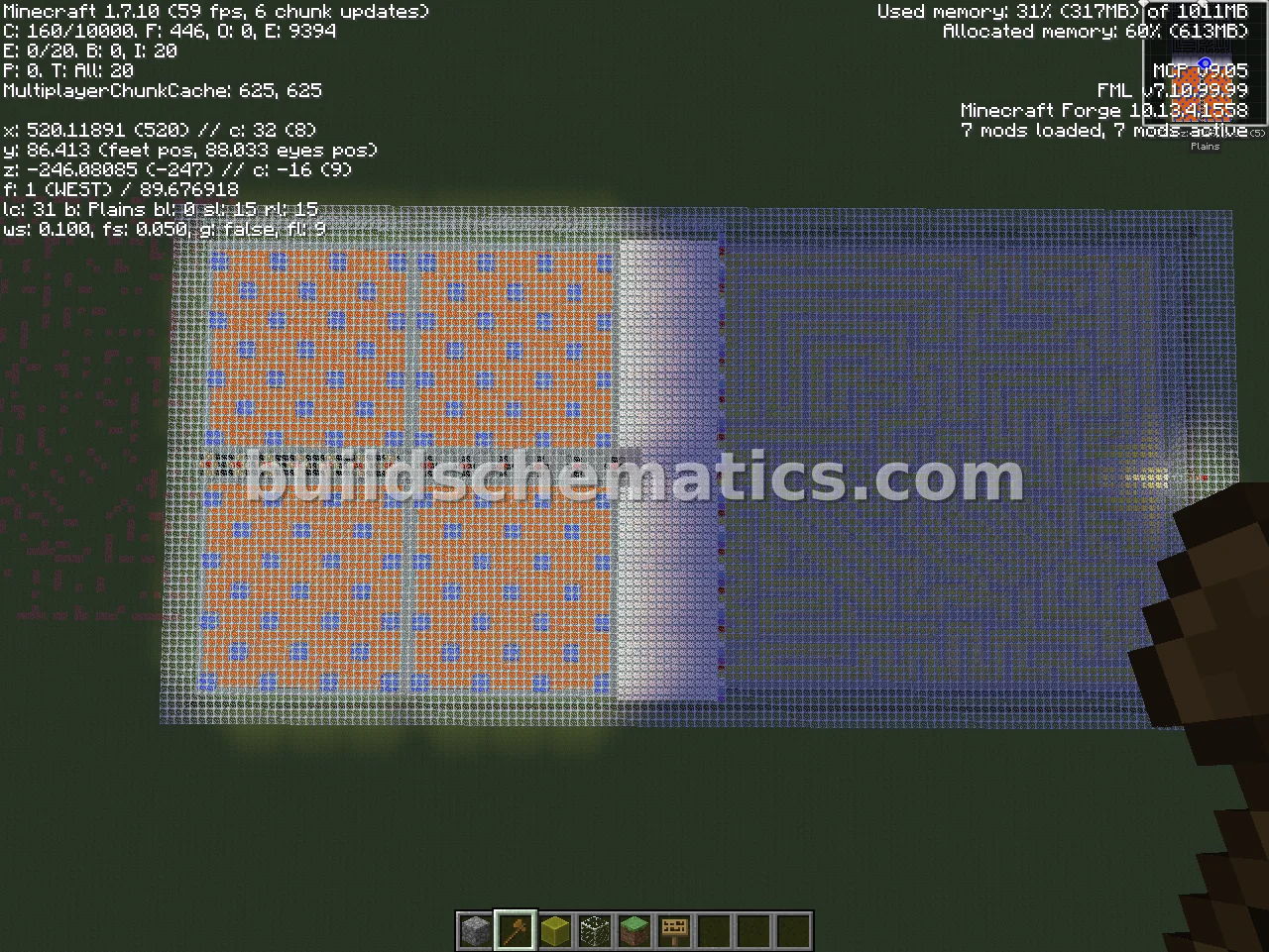 Glass Encased Maze Structure — view 2