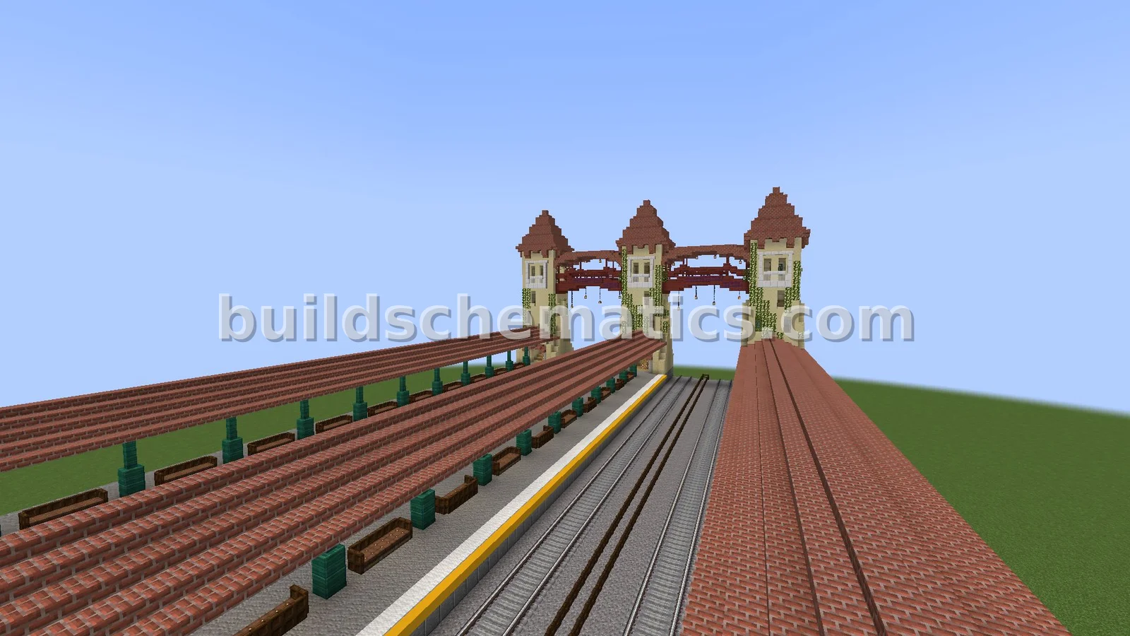 Massive Train Station Build