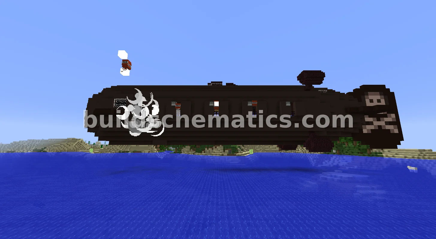 Stealth Submersible Warship