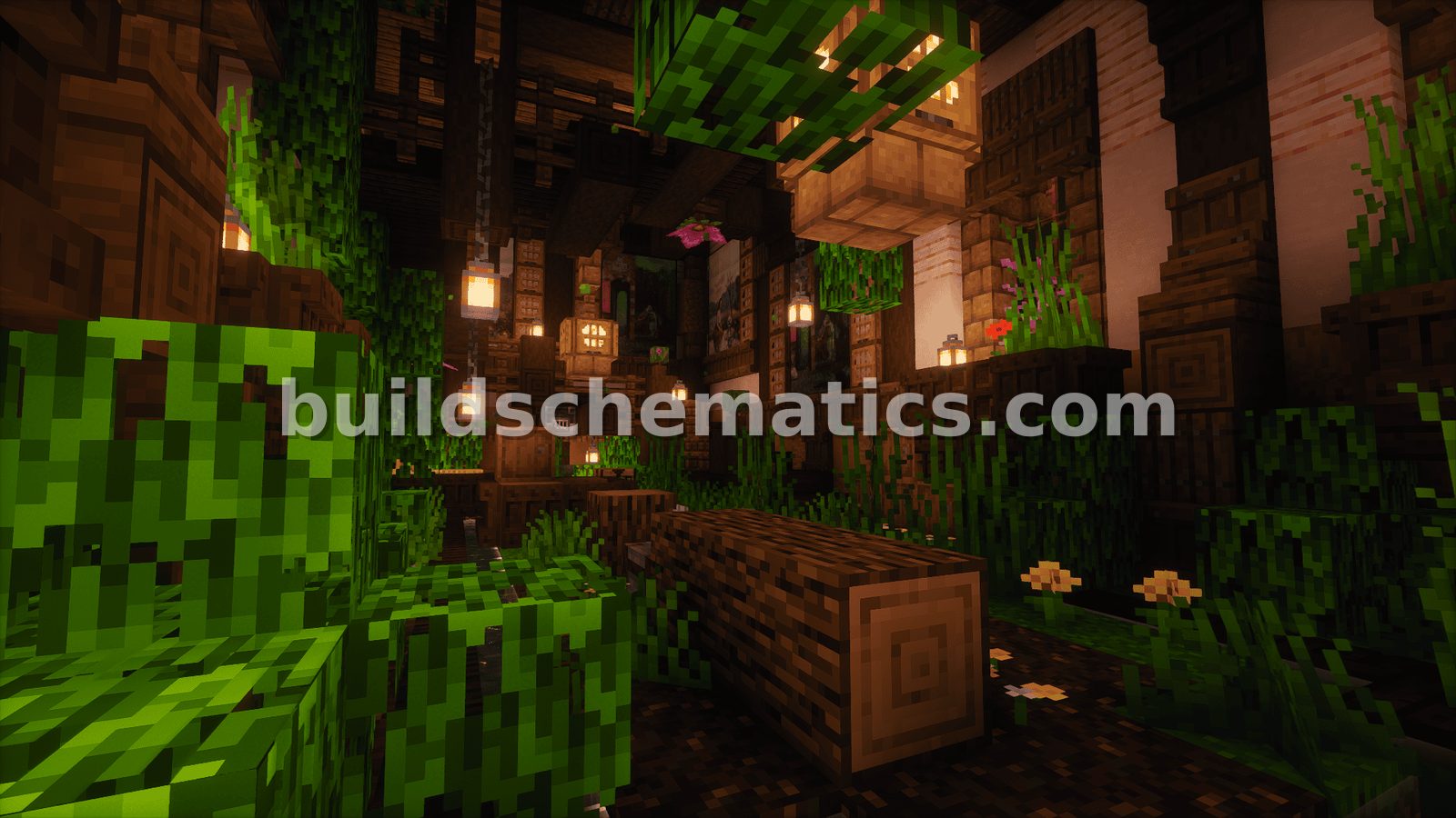 Andalusian Lattice House Overgrown — view 4