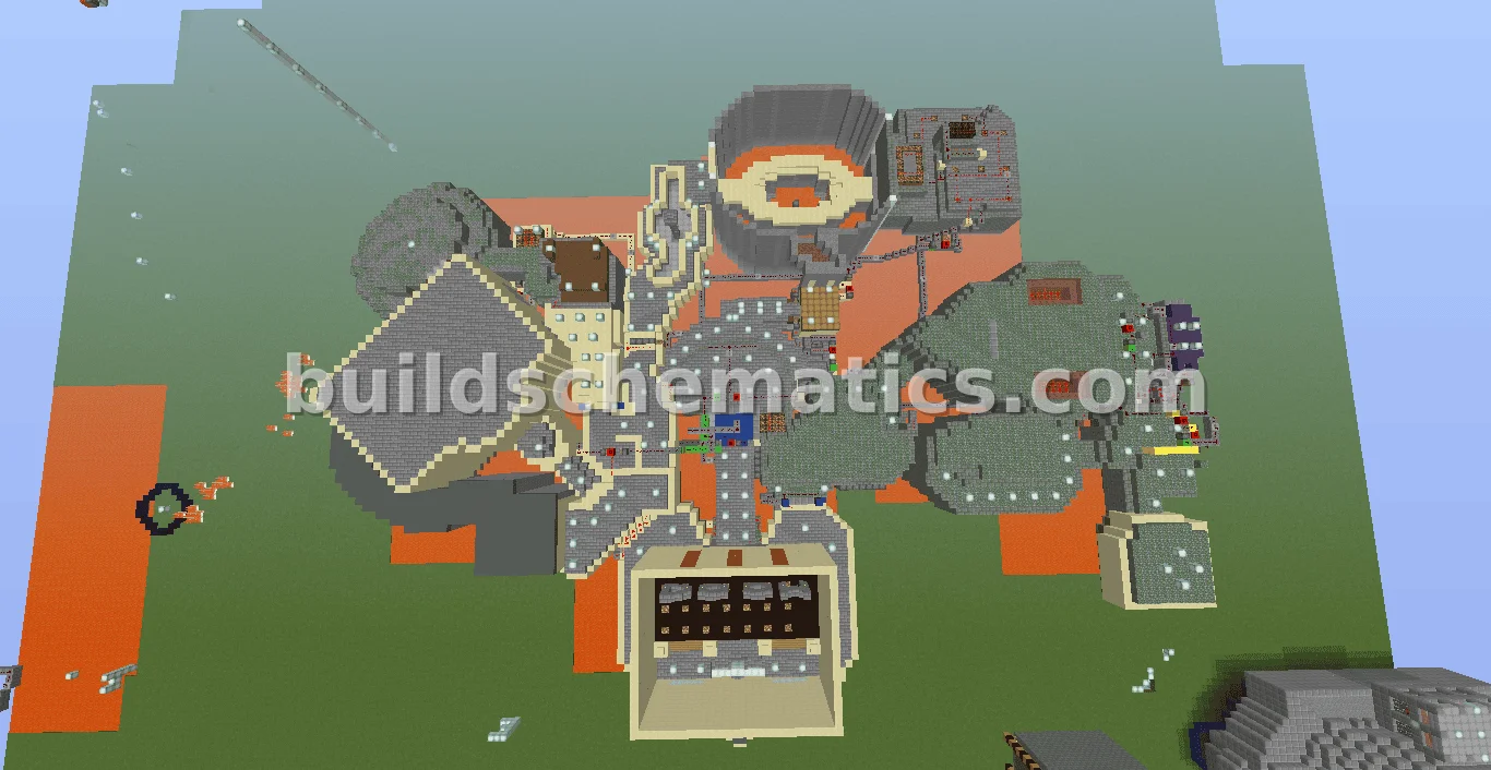 DOOM Toxin Refinery Level 3 Recreation — view 2