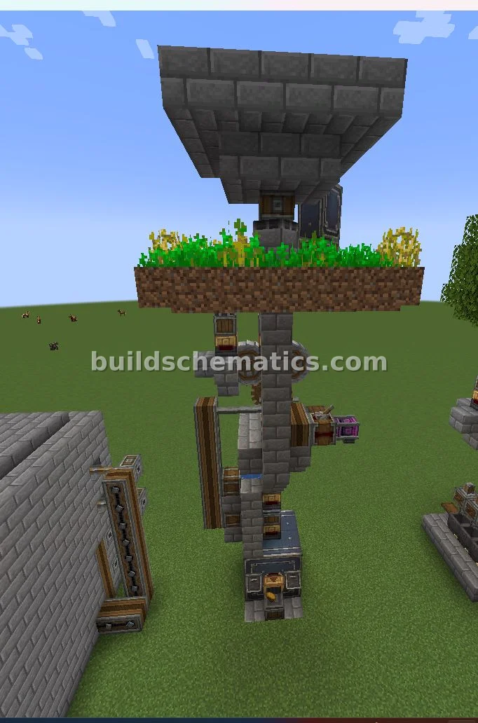 Simple Wheat Farm Schematic