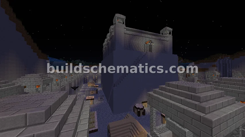 Medieval Tower Fort Structure — view 3
