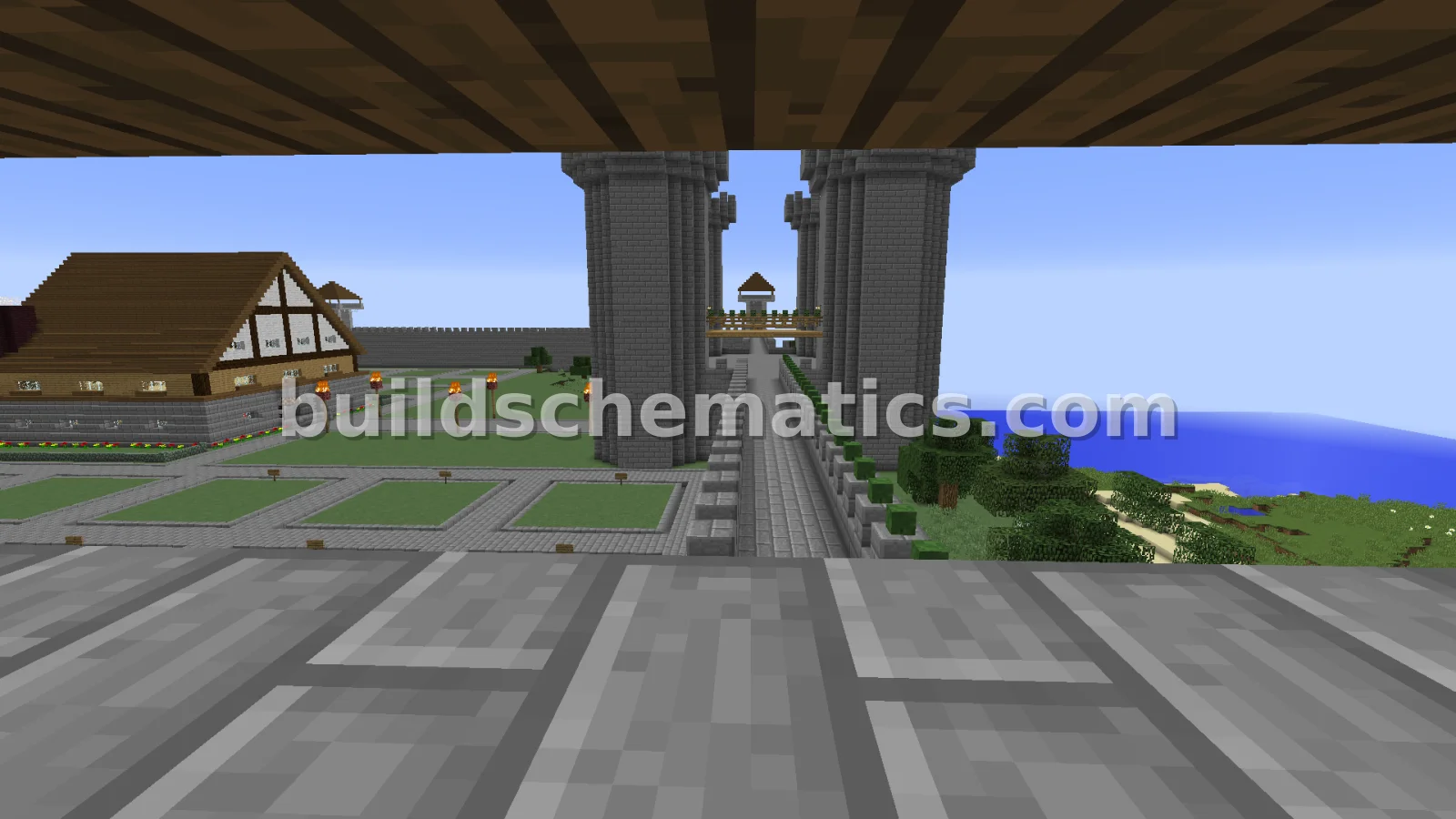 Medieval Castle Town Spawn — view 4