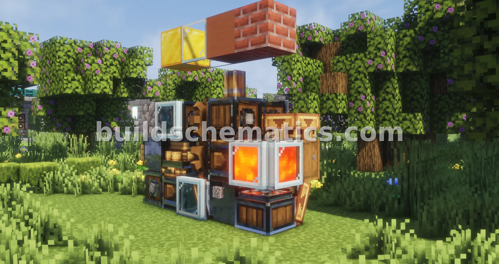 Compact Gold and Resource Farm