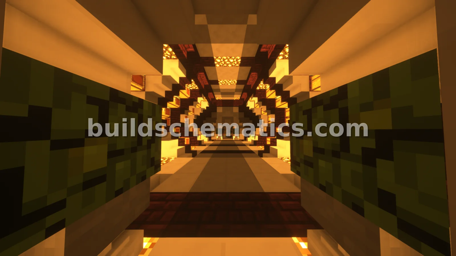 Modern Nether Brick Storage Room — view 3