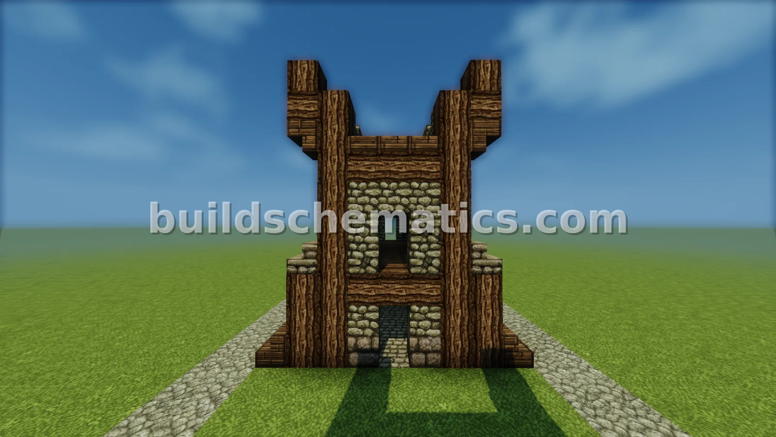 Medieval Town Wall Segment — view 2
