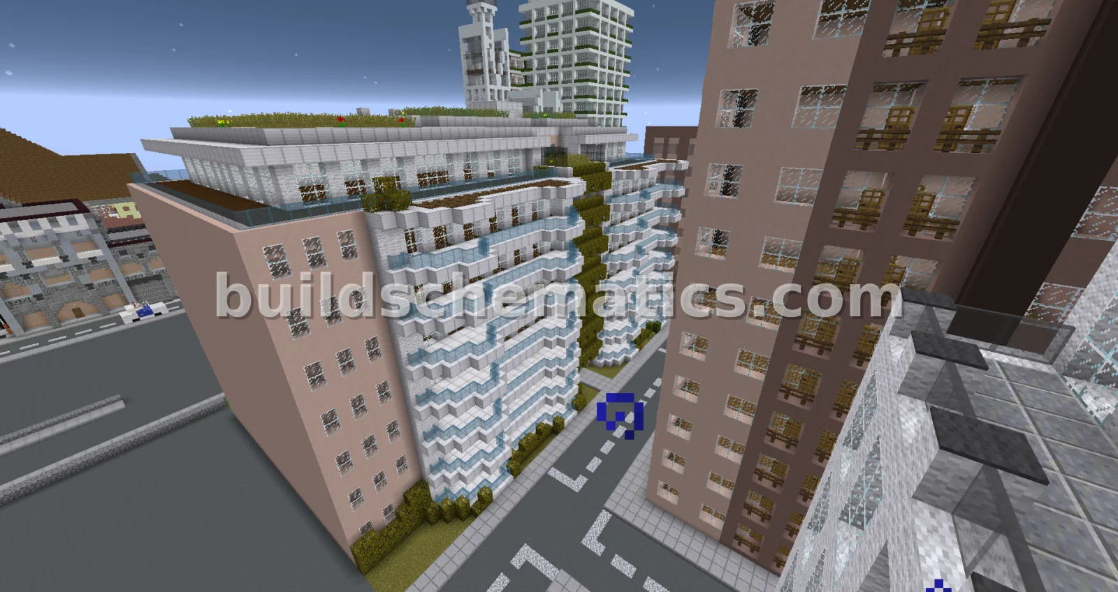 Modern Apartment Block Townhouse — view 2