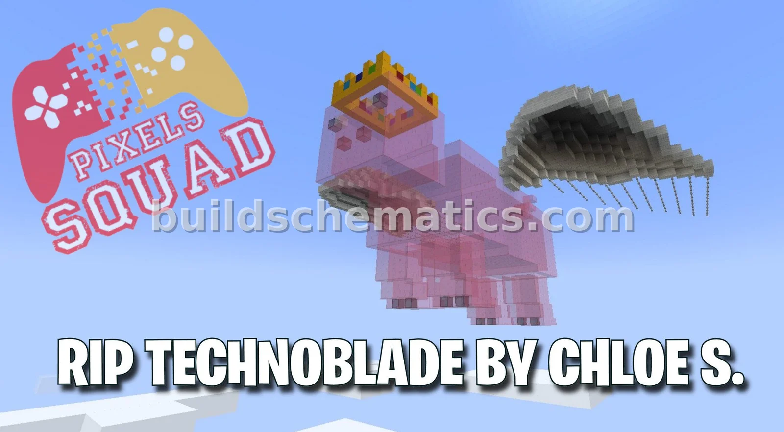 Technoblade Tribute Statue