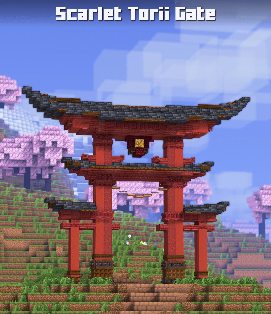 Japanese Torii Nether Portal