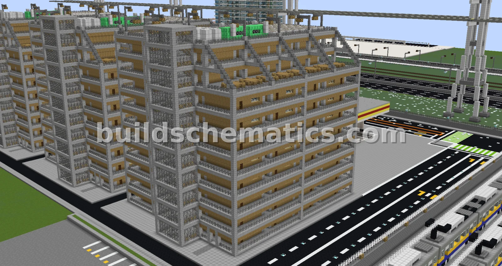 Ten Story Apartment Building