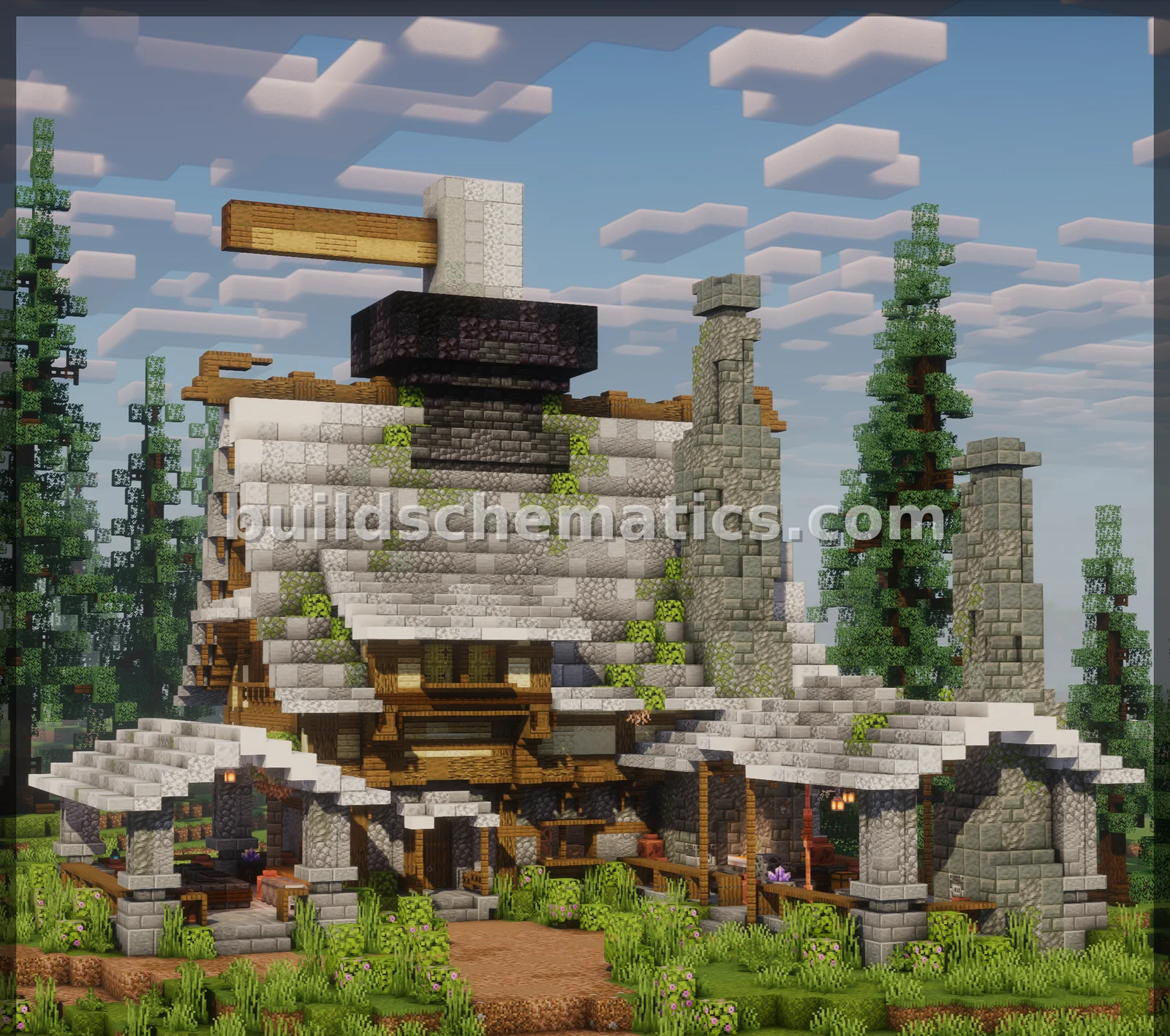 Imposing Blacksmith Workshop