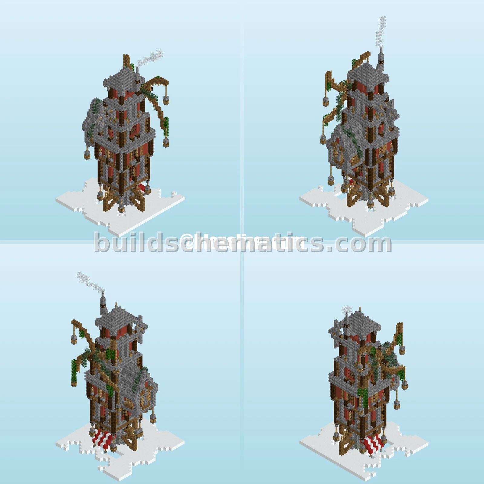 Steampunk Windmill Structure