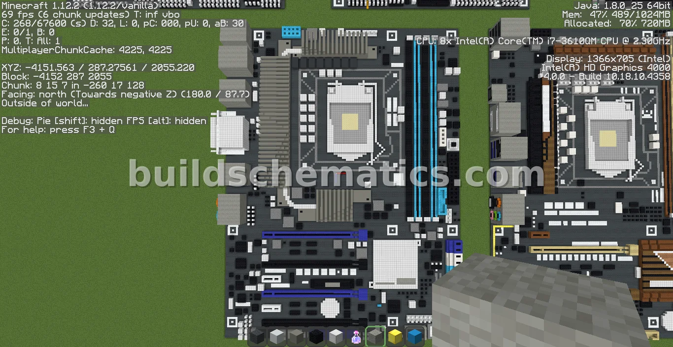 ASUS P8Z77-WS Motherboard Replica — view 3