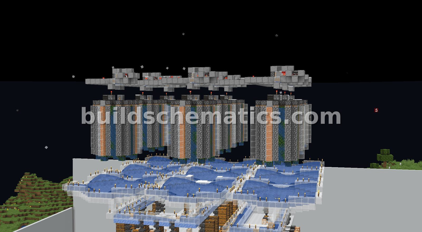 Stone Farm With Shulker Loader