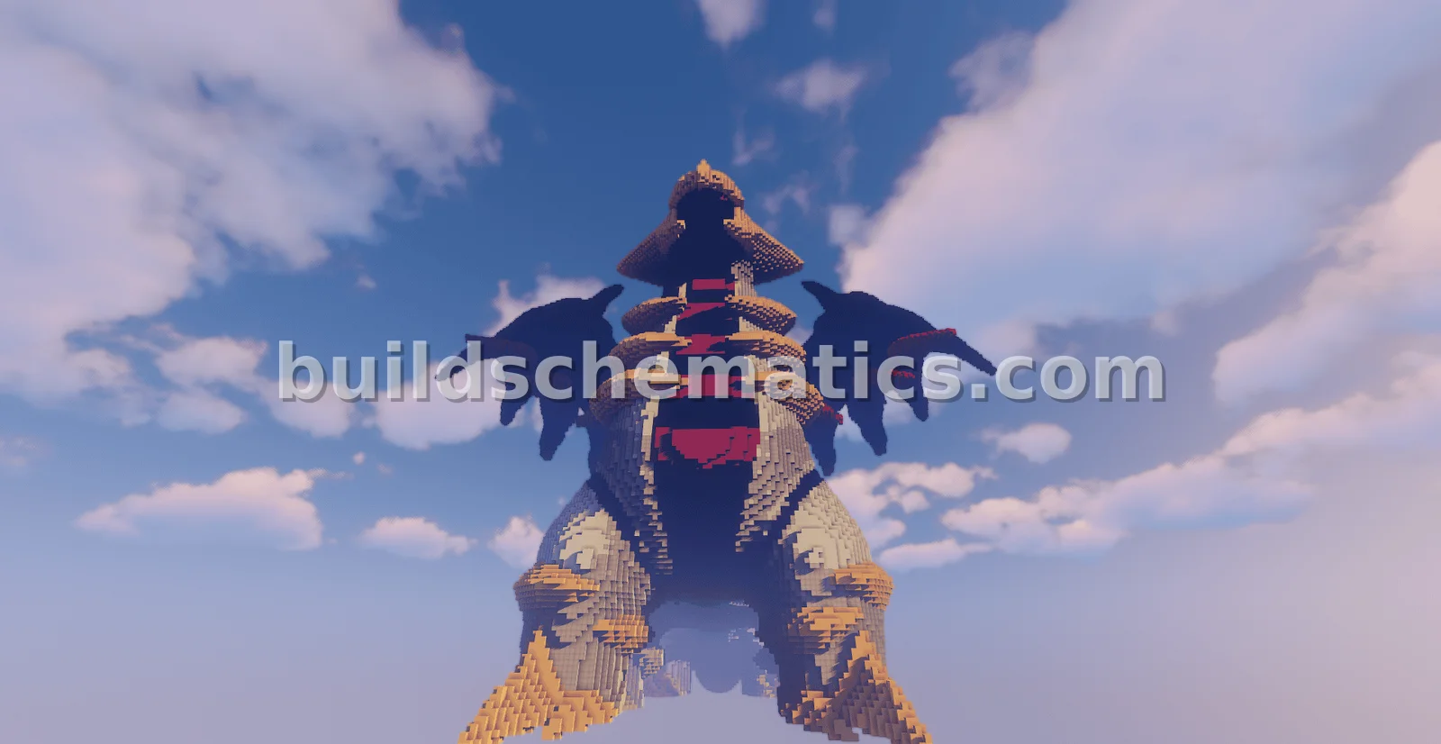 Giant Giratina Statue — view 3