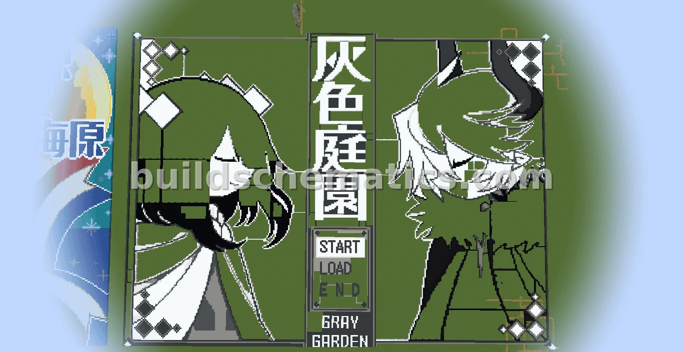The Gray Garden Pixel Art Recreation — view 4