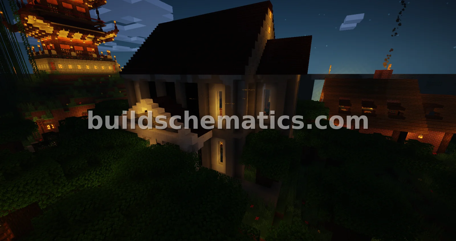 Small Two-Story Court Building