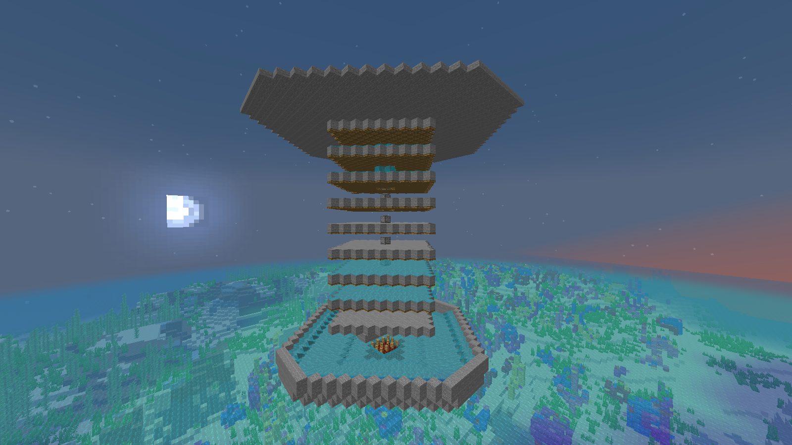 Shulkercraft Gunpowder Farm Schematic