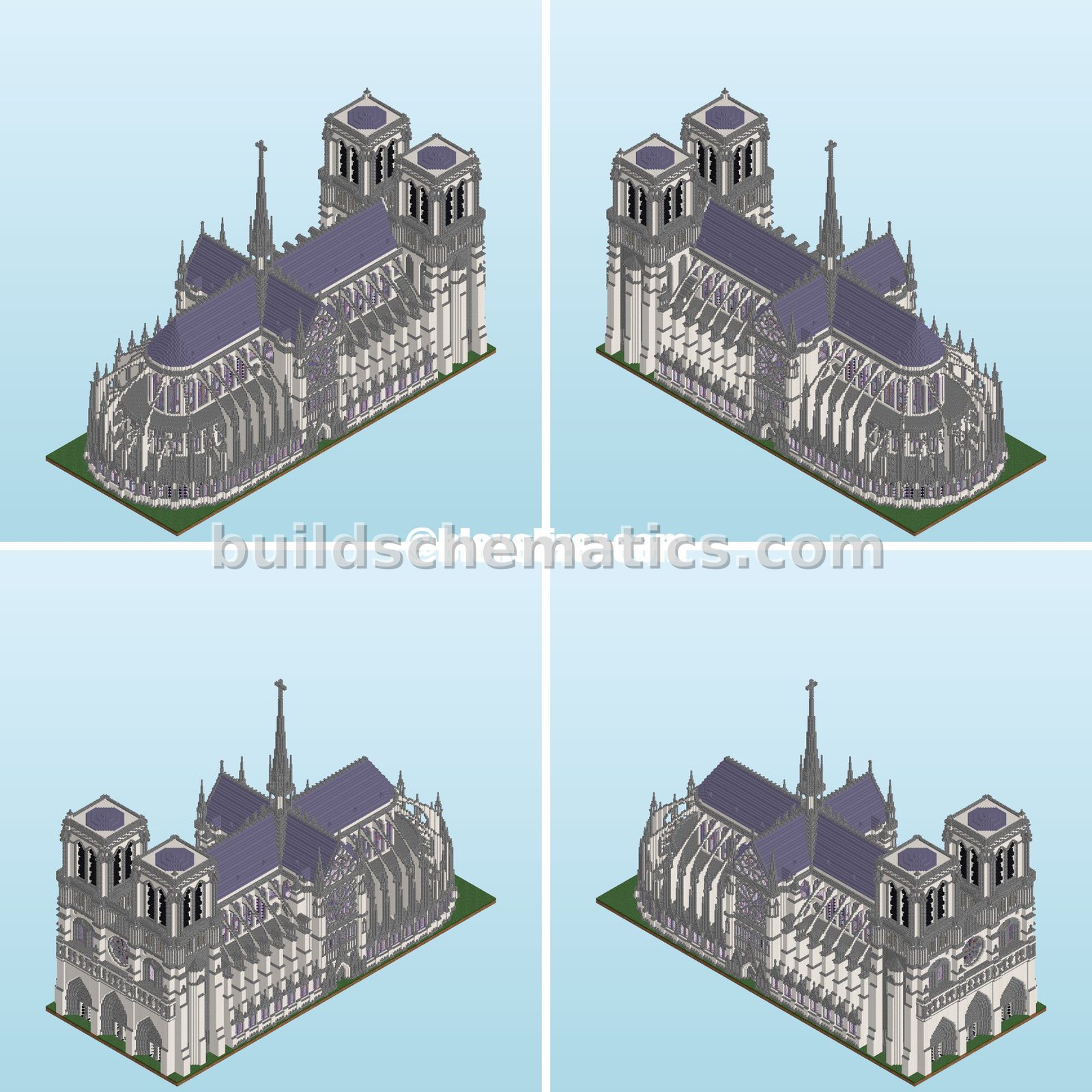Notre Dame Cathedral Replica
