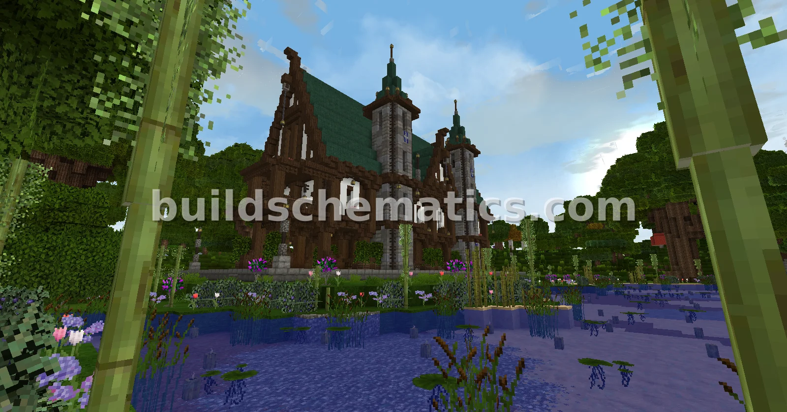 Medieval Guild Hall Structure — view 2