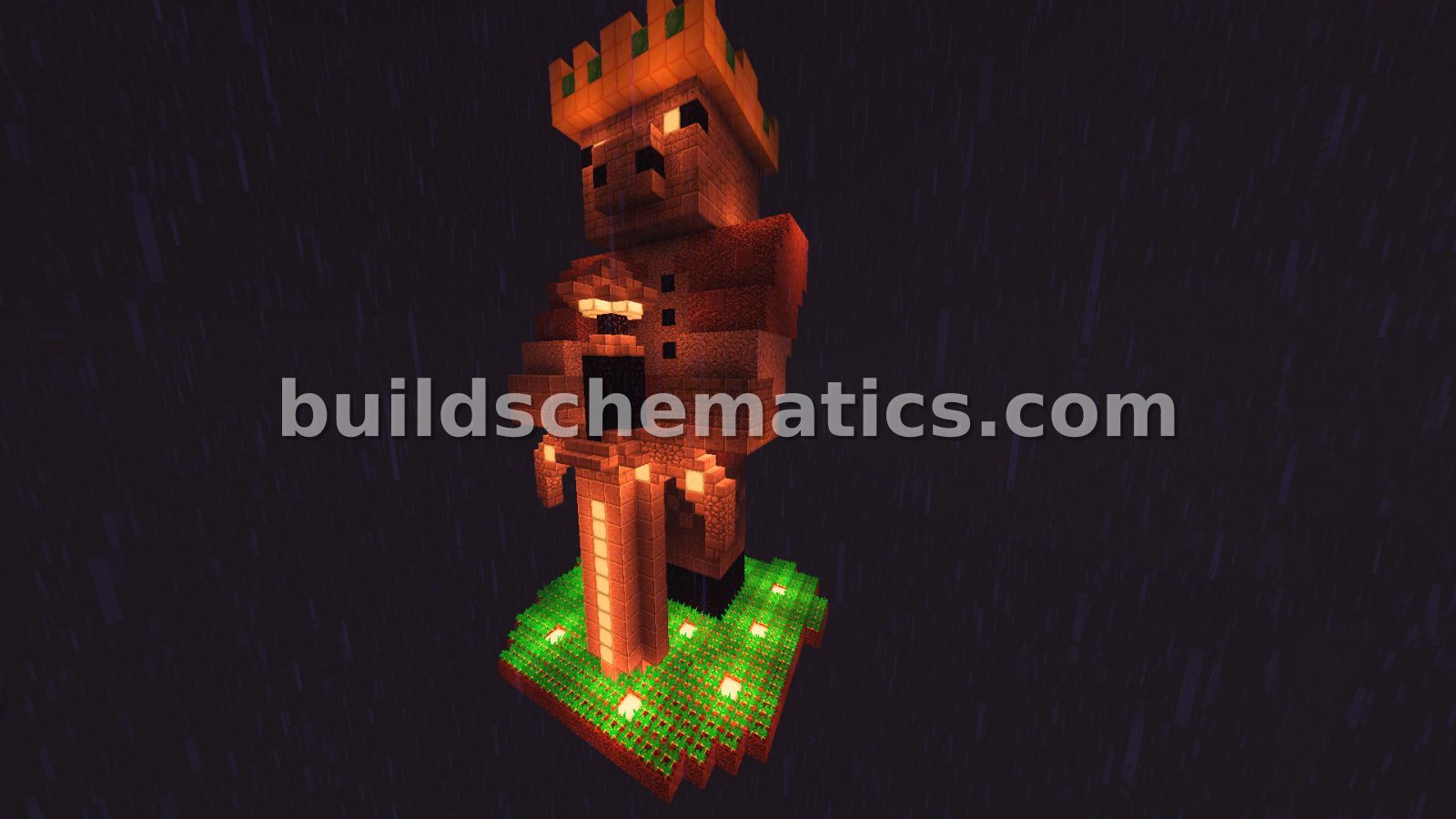 Technoblade Statue — view 3