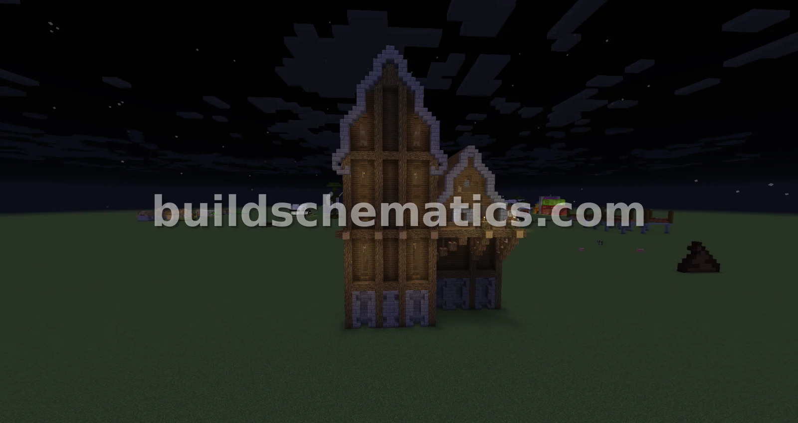 Medieval House with Library and Kitchen — view 2