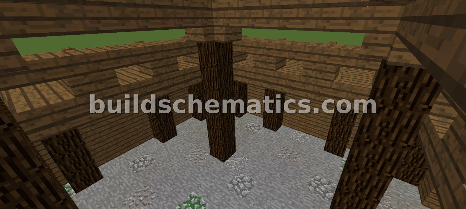 Medieval Spruce PvP Arena — view 3