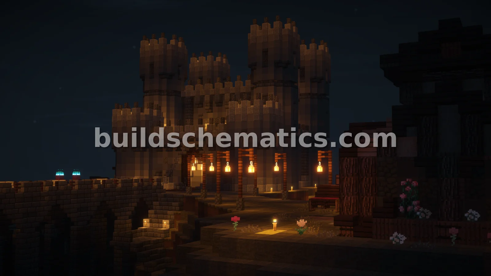 Medieval Castle With Interiors — view 3