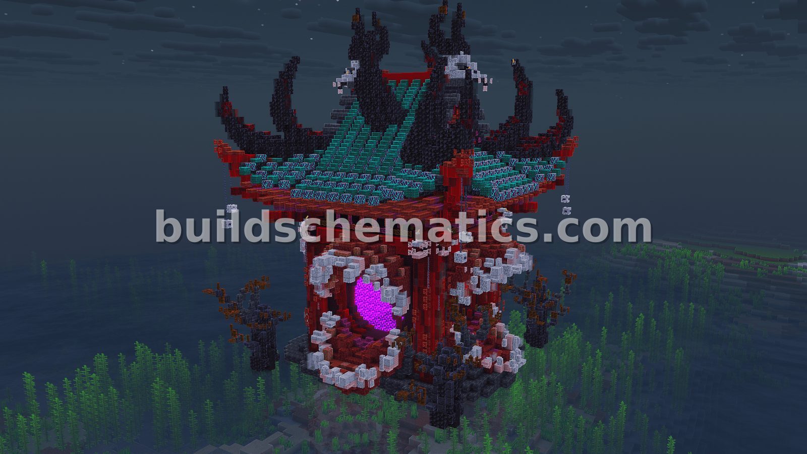 Sukuna Cursed Reliquary Ancient Japanese Temple Build — view 4