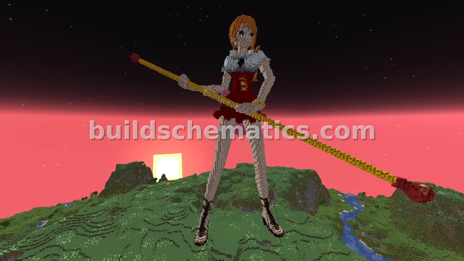 Nami One Piece Statue Build — view 2