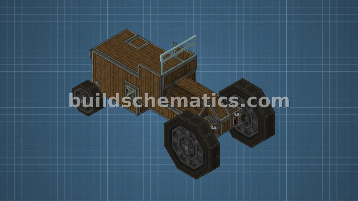 Buffalo Tractor With Integrated Base — view 3