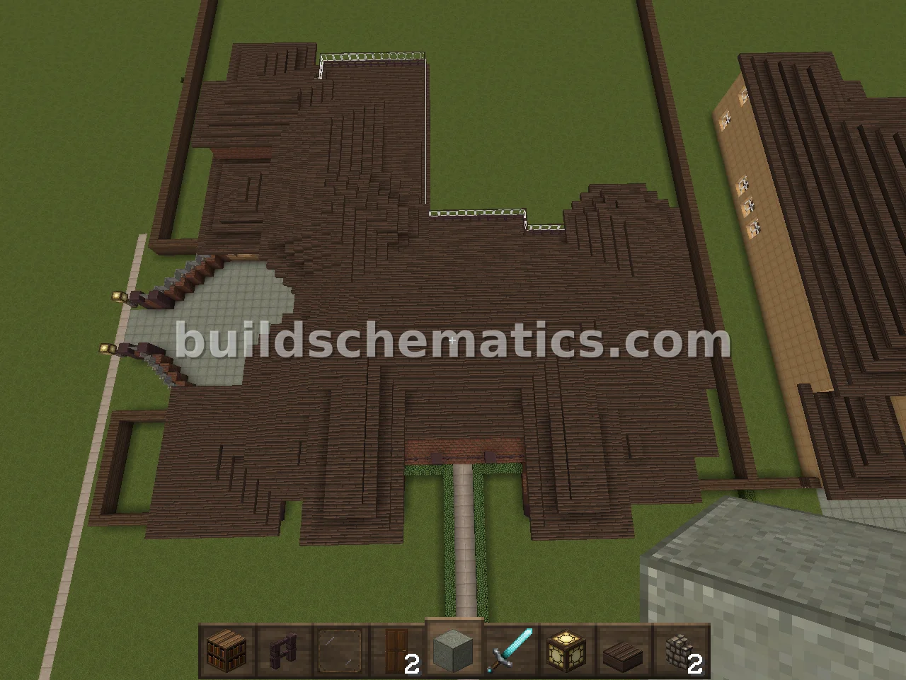 Brick House with Unfinished Interior — view 4