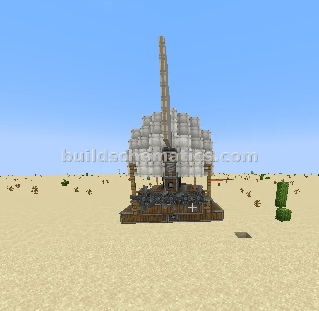 Simple Flying Airship Schematic — view 3