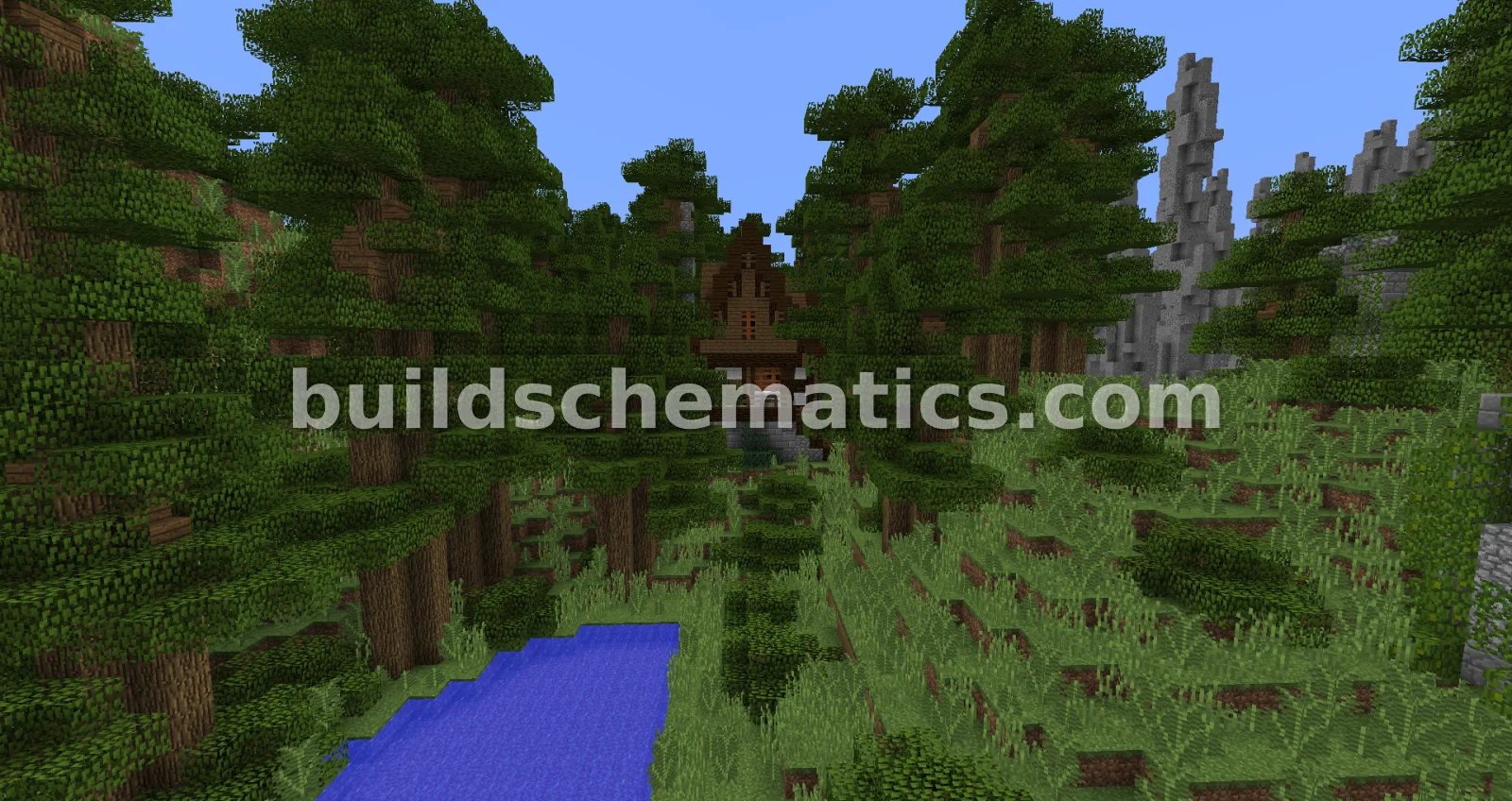Rustic Wooden Home with Stone Foundation — view 4