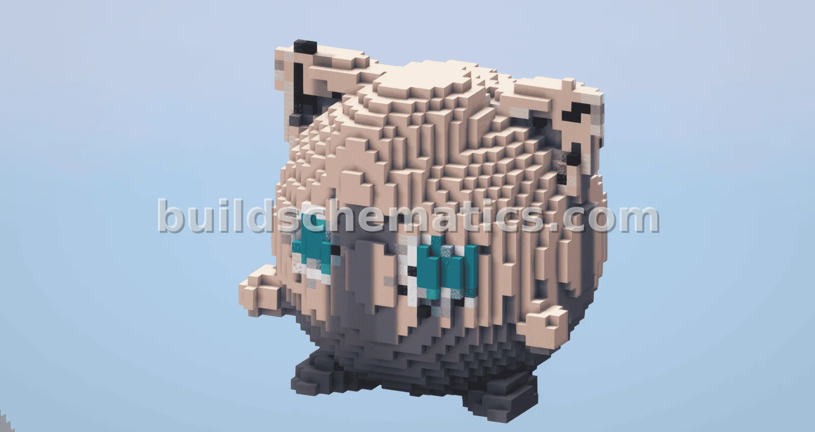 Jigglypuff Pokemon Statue