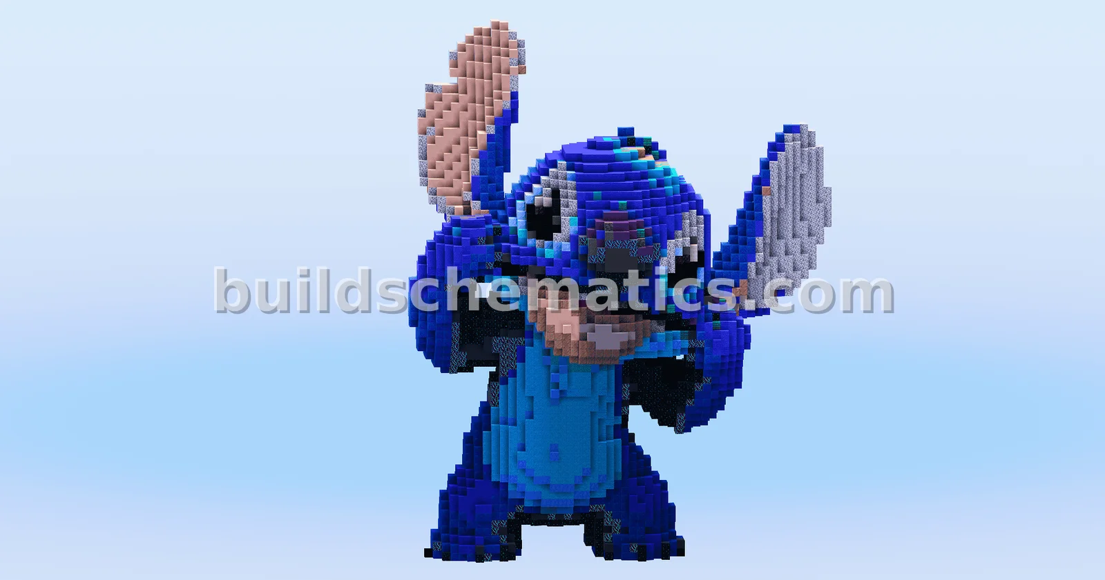 Stitch Minecraft Build