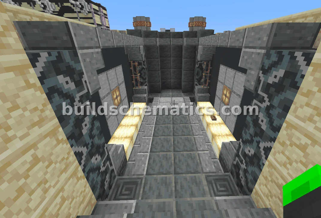 Flying Machine Piston Door