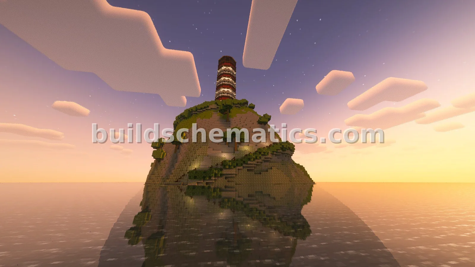 Cliffside Lighthouse Landscape — view 2